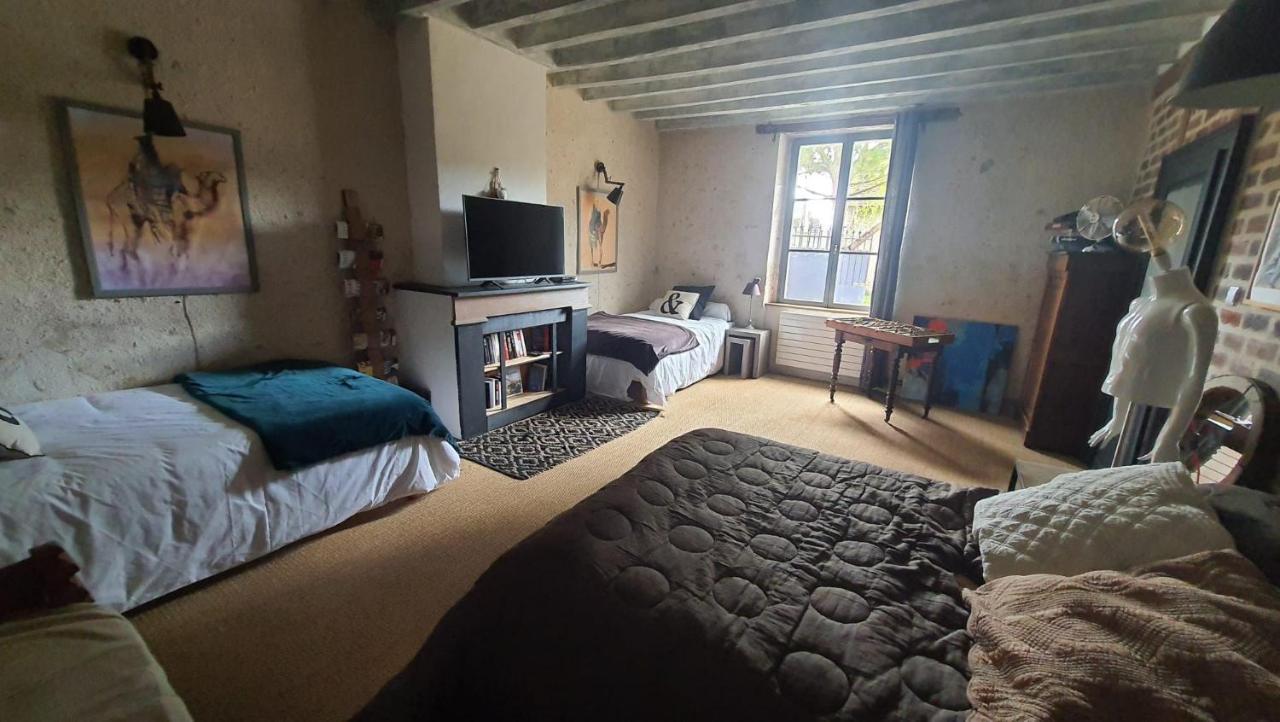 Chez Poune Champigny-en-Beauce Bagian luar foto